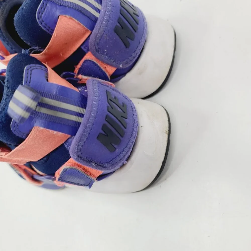 Nike Girl's Navy Huarache City AJ6662-403 Mesh Athletic Sneaker Size 4Y